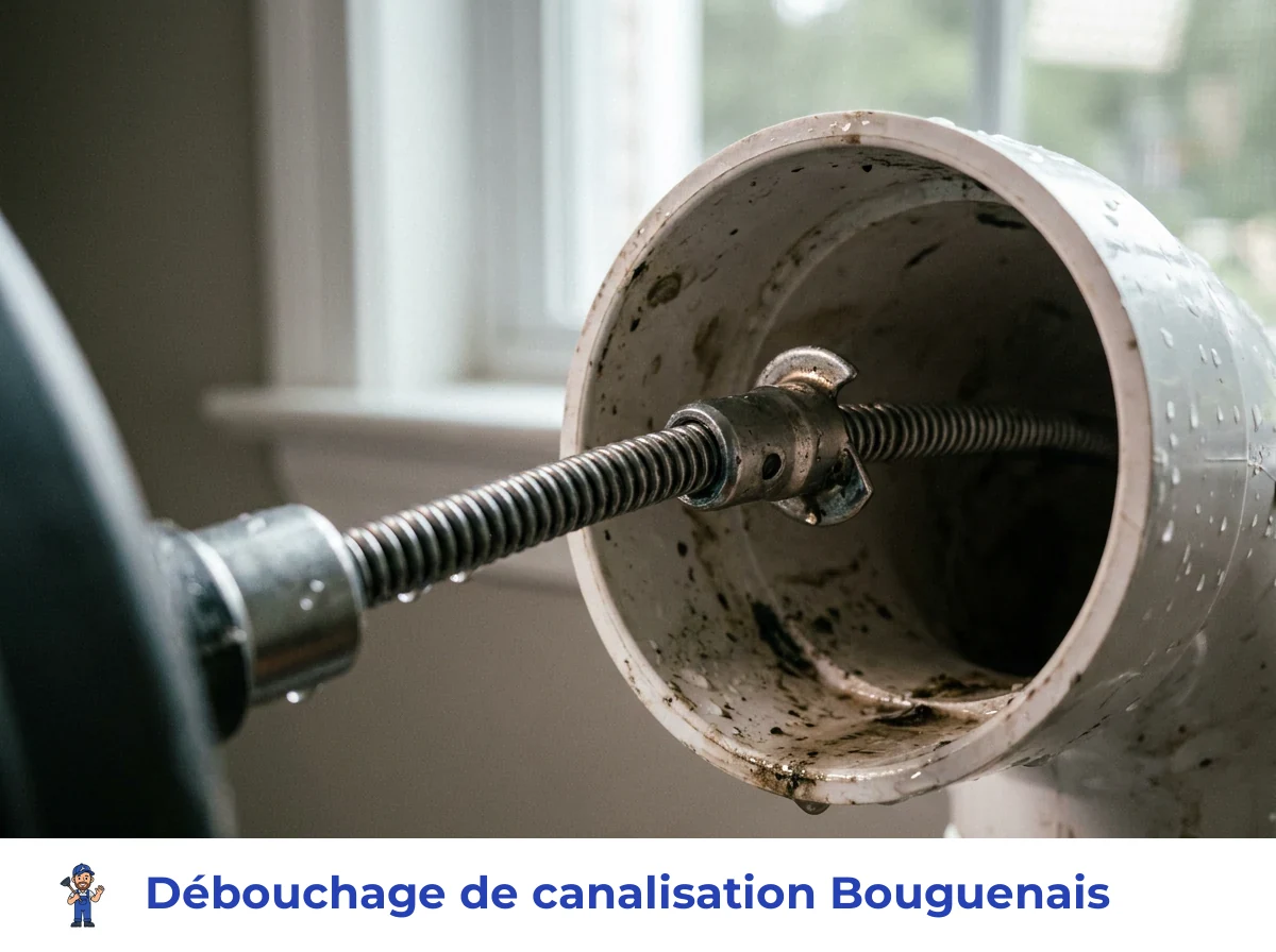 Débouchage de canalisation à Bouguenais