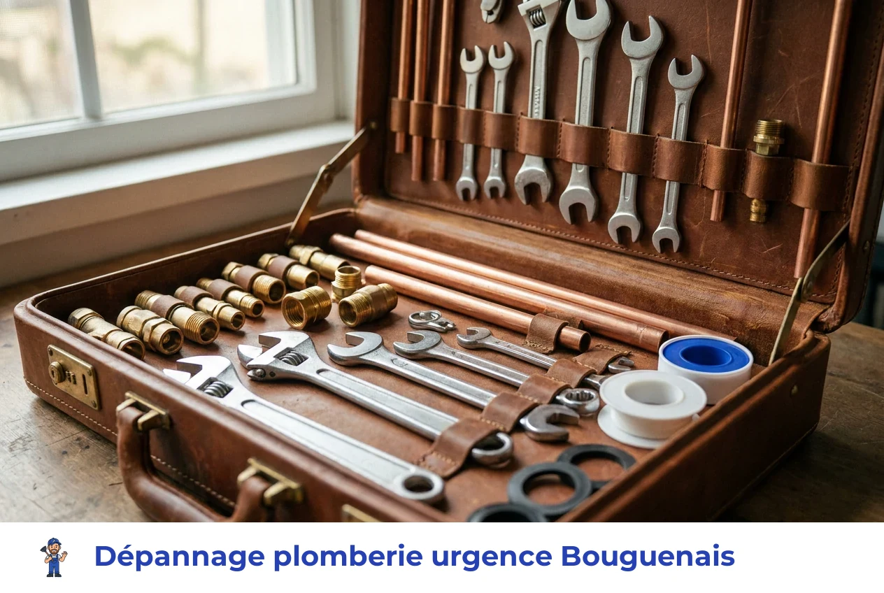Dépannage plomberie urgence à Bouguenais