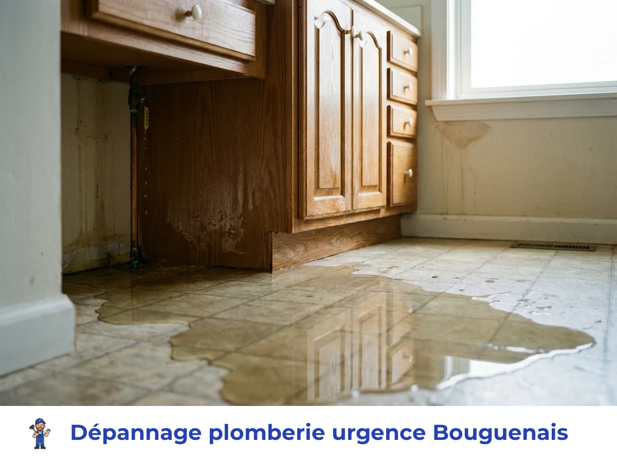 Dépannage plomberie urgence à Bouguenais