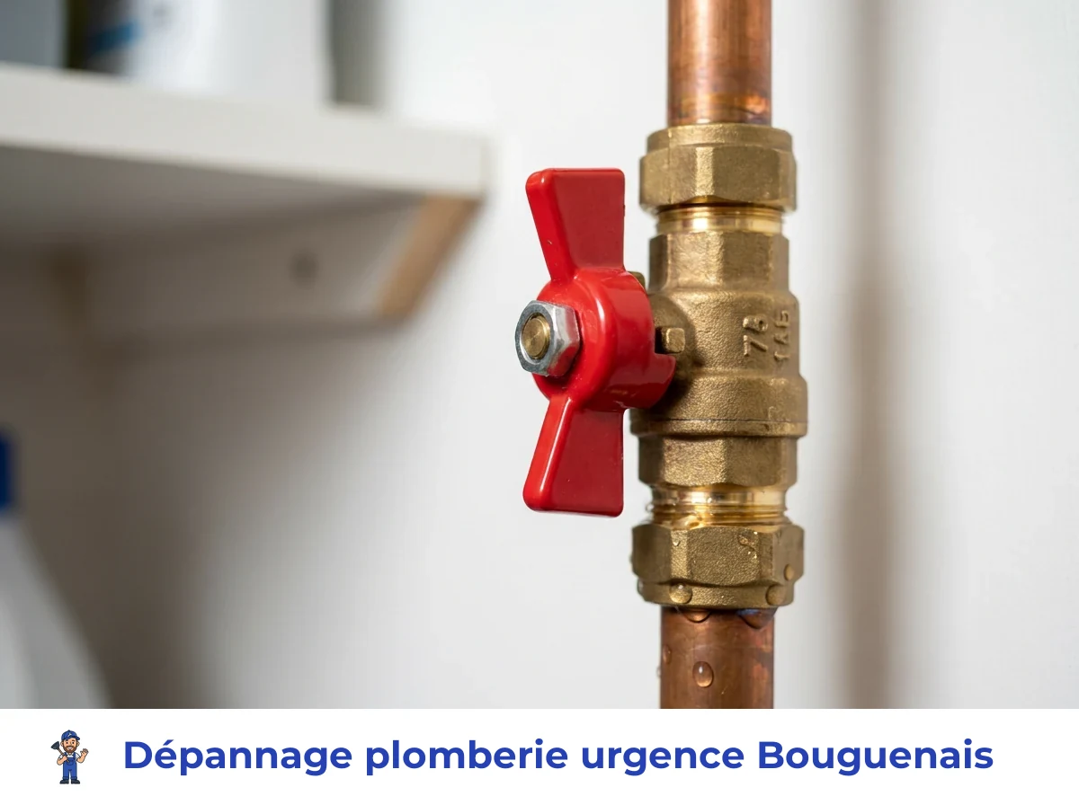 Dépannage plomberie urgence à Bouguenais
