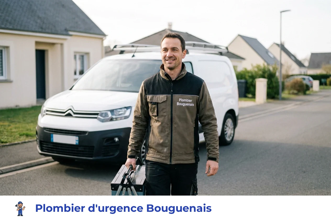 Plombier d'urgence à Bouguenais