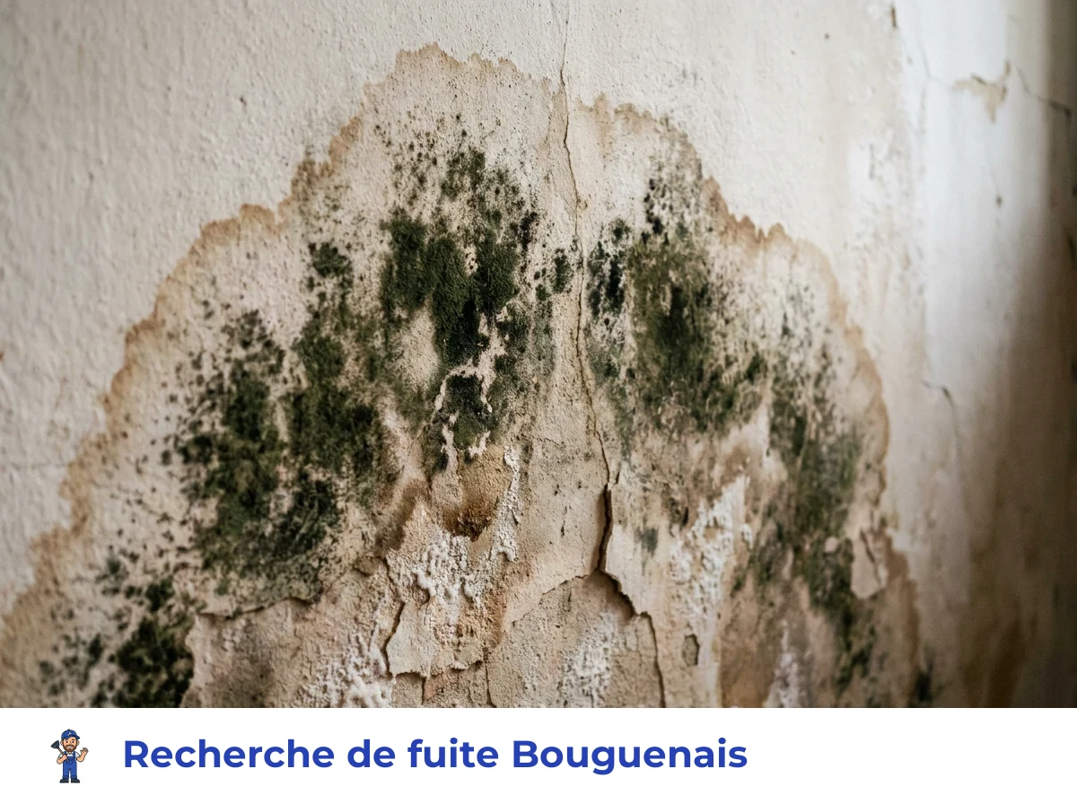 Recherche de fuite à Bouguenais