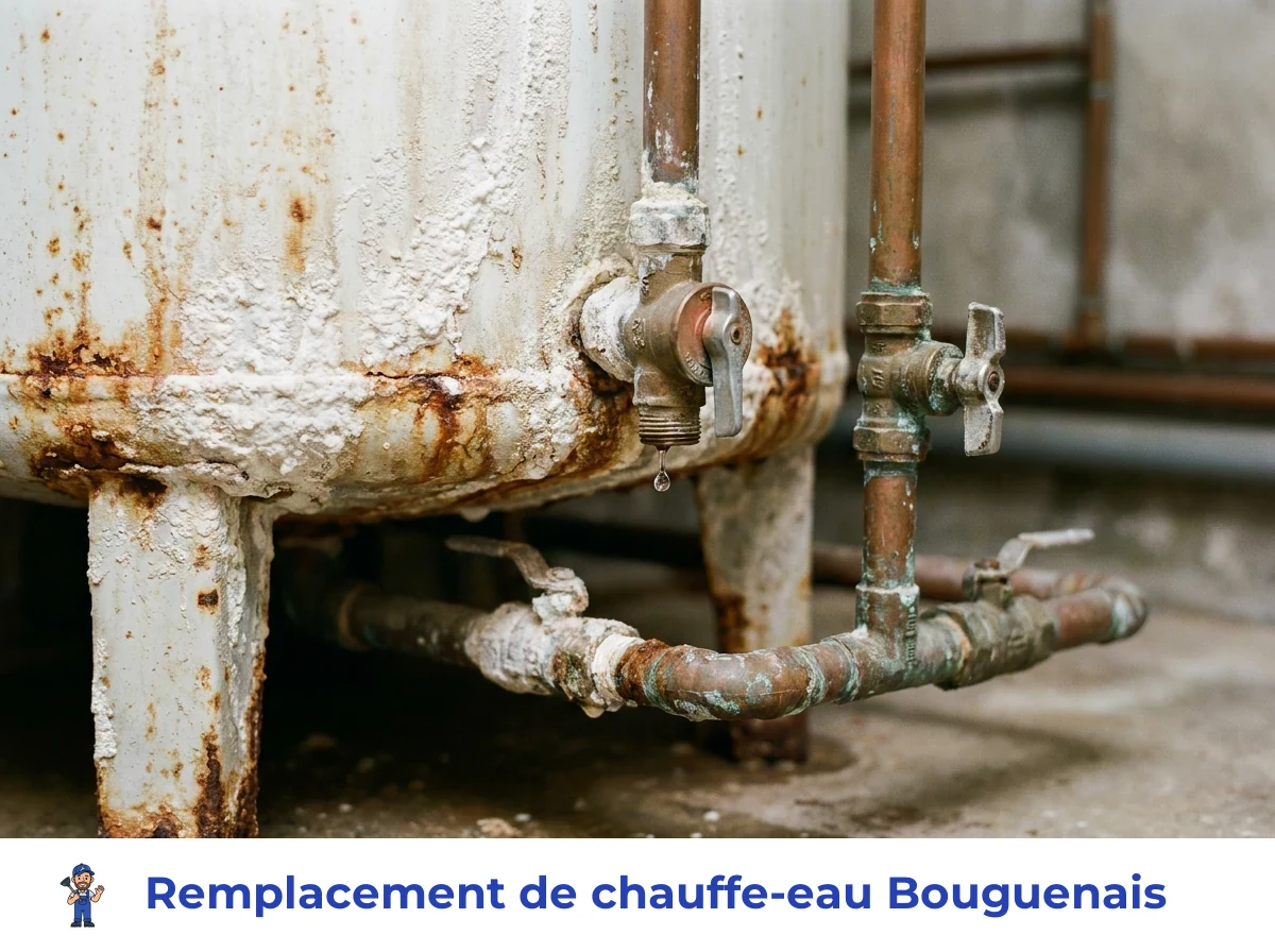 Remplacement de chauffe-eau à Bouguenais