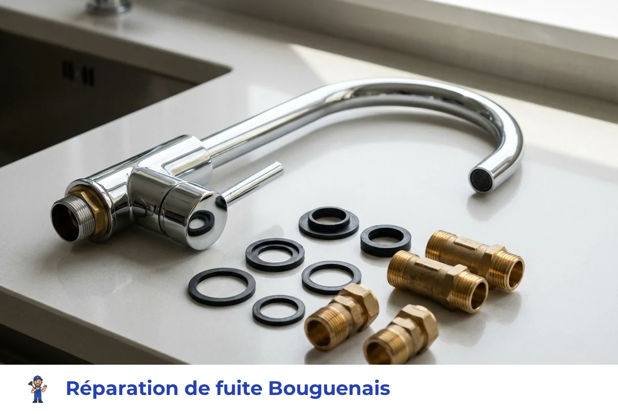 Réparation de fuite à Bouguenais