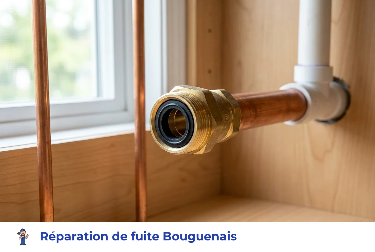 Réparation de fuite à Bouguenais