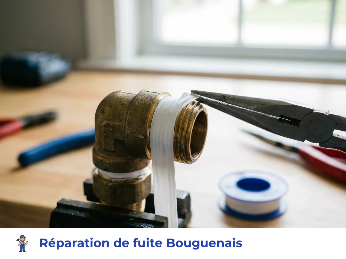 Réparation de fuite à Bouguenais