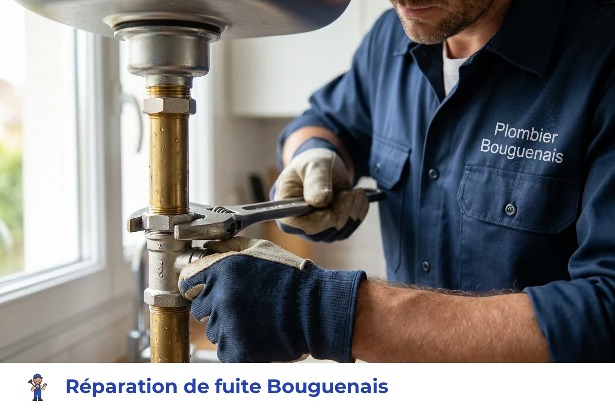 Réparation de fuite à Bouguenais
